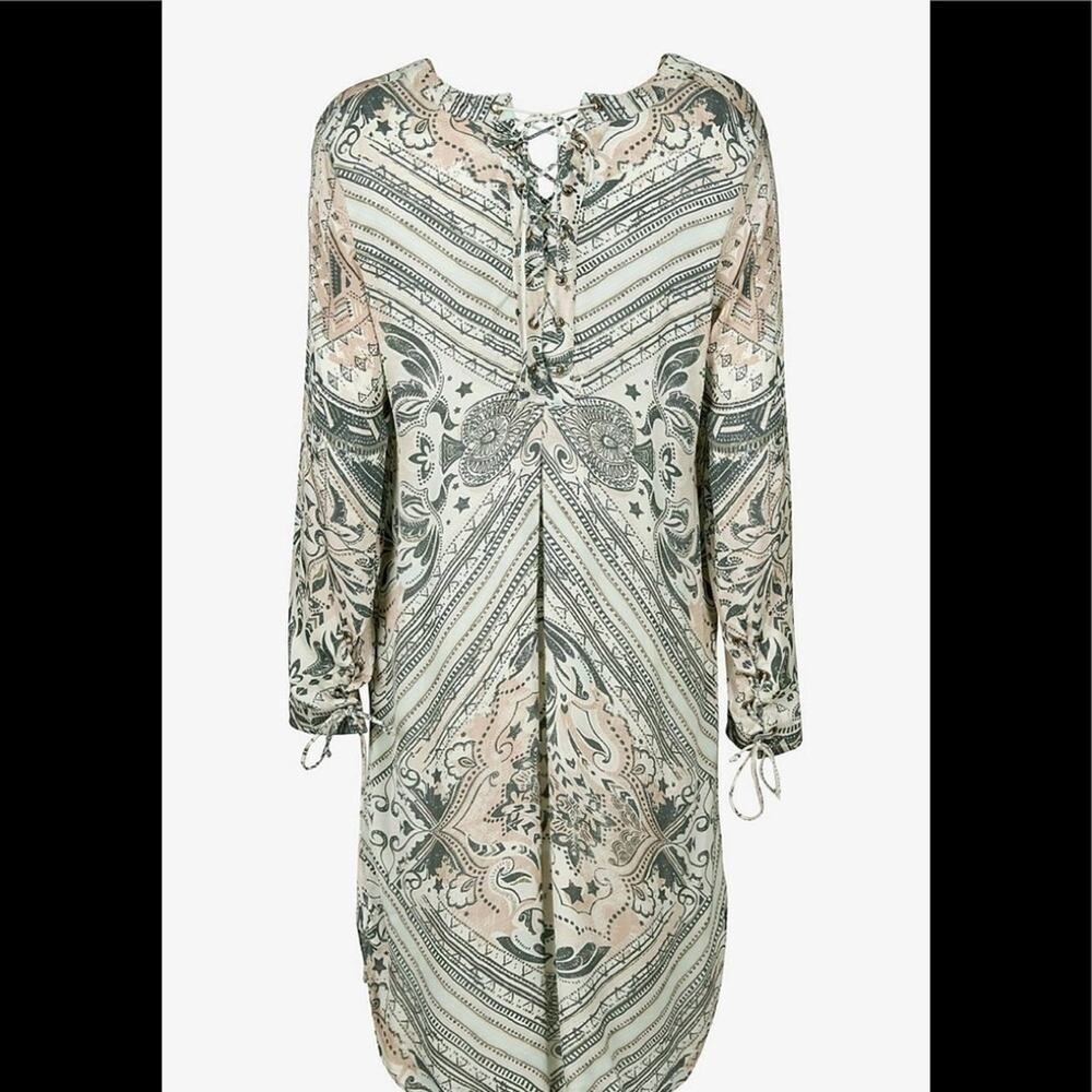 Anthropologie Odd Molly Paisley tunic dress